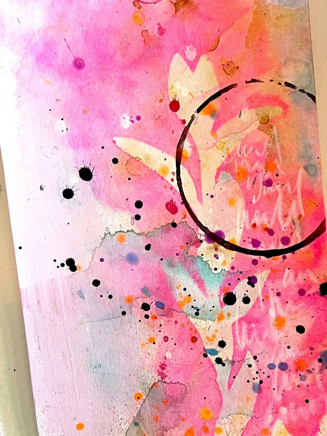 Dina Wakley MEdia Acrylic Paint Stoked, 1oz 4 Dina Wakley MEdia Acrylic Paint Stoked, 1oz - Image 2