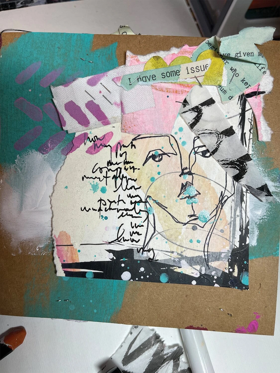 Dina Wakley Media Stamp Church Doodles 4 Dina Wakley Media Stamp Church Doodles - Image 2