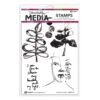 Dina Wakley MEdia Stamp - Healing And Light