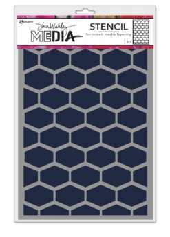 Dina Wakley Media Stencil Lattice