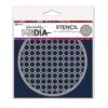 Dina Wakley Media Stencil Coaster 2 1 Dina Wakley Media Stencil Coaster 2 -RANGER ART SUPPLIES MDS82101 DWM Stencil Coasters2