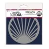 Dina Wakley Media Stencil Burst Coaster