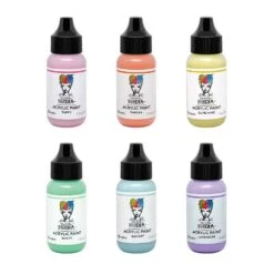 Dina Wakley MEdia Acrylic Paint 1oz Bundle