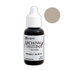 Archival Ink™ Pads Re-Inker Pebble Beach, 0.5oz
