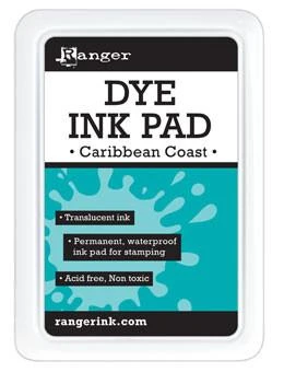 Ranger Dye Ink Pad Caribbean Coast 3 Ranger Dye Ink Pad Caribbean Coast
