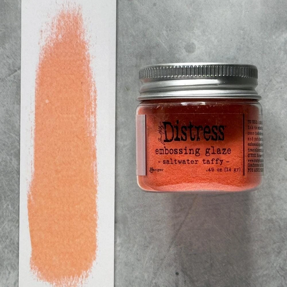 Tim Holtz Distress® Embossing Glaze Saltwater Taffy 4 Tim Holtz Distress® Embossing Glaze Saltwater Taffy - Image 2