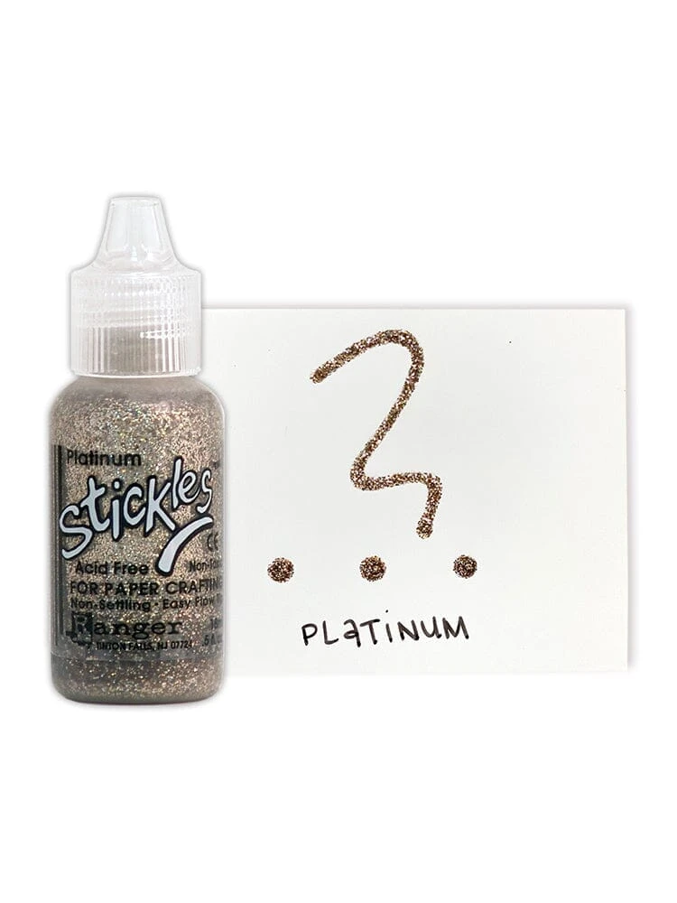 Stickles™ Glitter Glue Platinum, 0.5oz 4 Stickles™ Glitter Glue Platinum, 0.5oz - Image 2