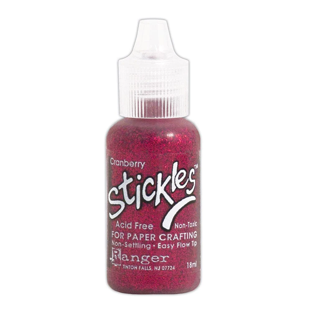 Stickles™ Glitter Glue Cranberry, 0.5oz 3 Stickles™ Glitter Glue Cranberry, 0.5oz