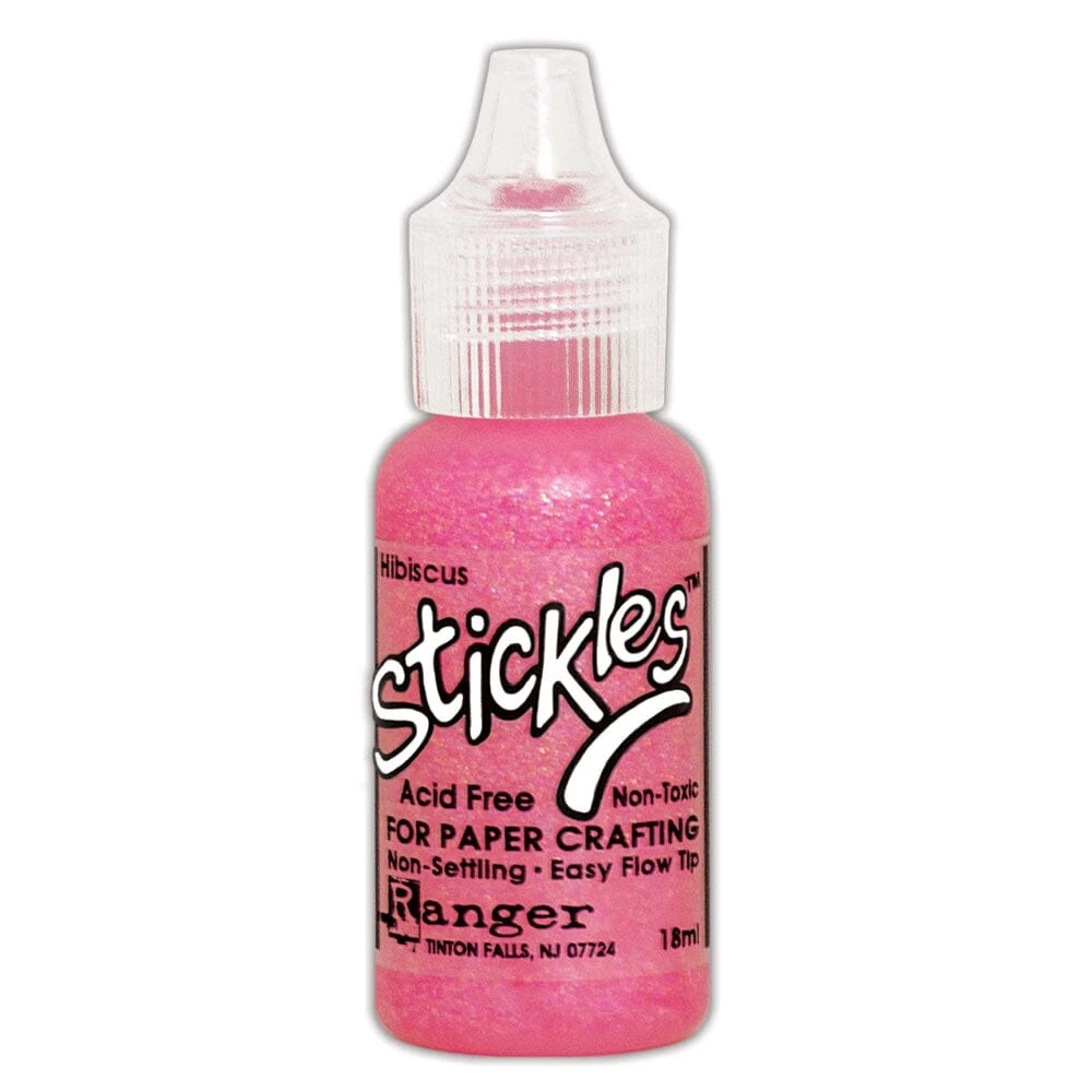 Stickles™ Glitter Glue Hibiscus, 0.5oz 3 Stickles™ Glitter Glue Hibiscus, 0.5oz