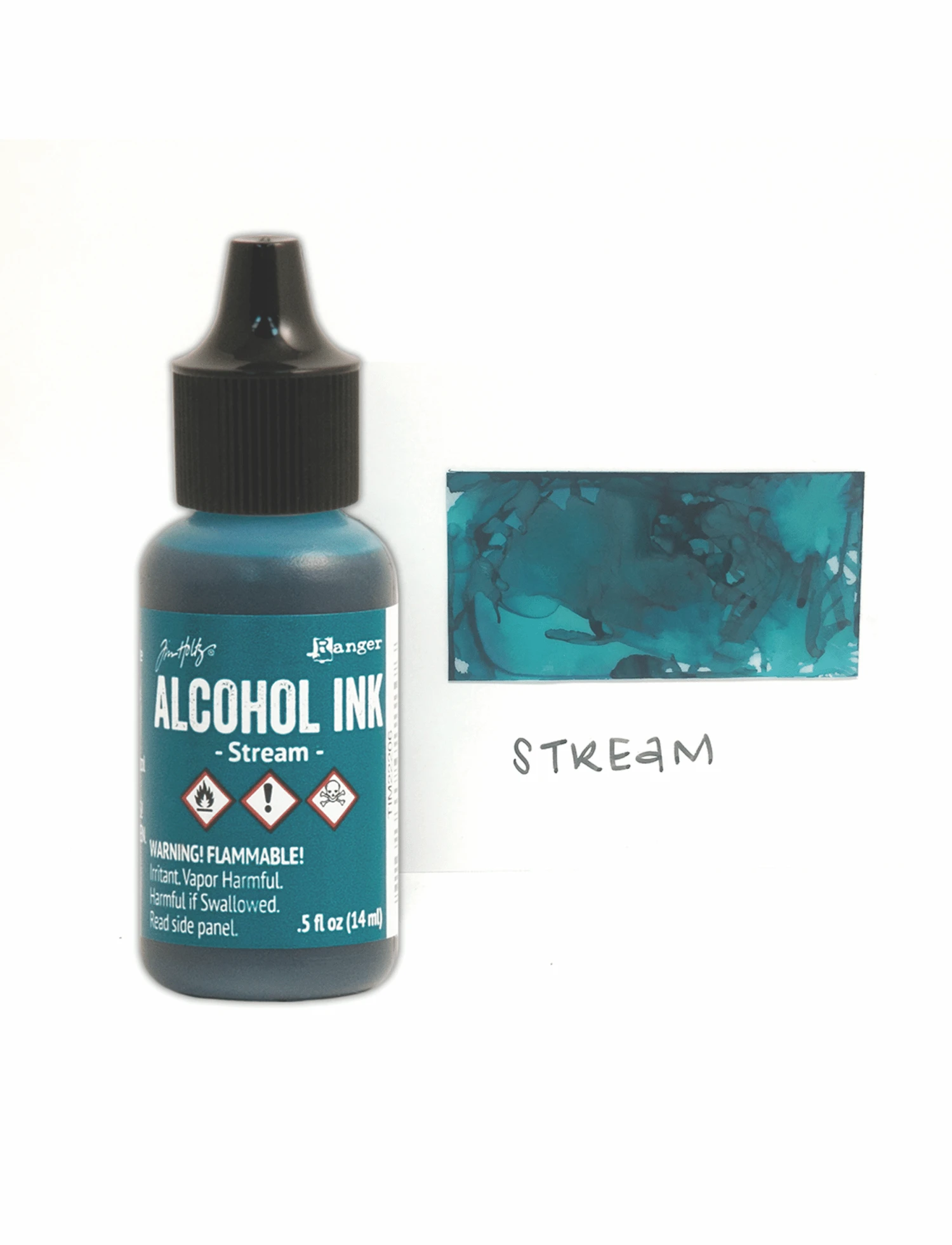 Tim Holtz® Alcohol Ink Stream, 0.5oz 4 Tim Holtz® Alcohol Ink Stream, 0.5oz - Image 2