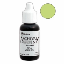 Archival Ink™ Pads Re-Inker Sea Grass, 0.5oz