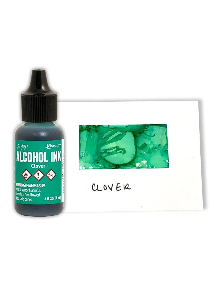 Tim Holtz® Alcohol Ink Clover, 0.5oz 4 Tim Holtz® Alcohol Ink Clover, 0.5oz - Image 2