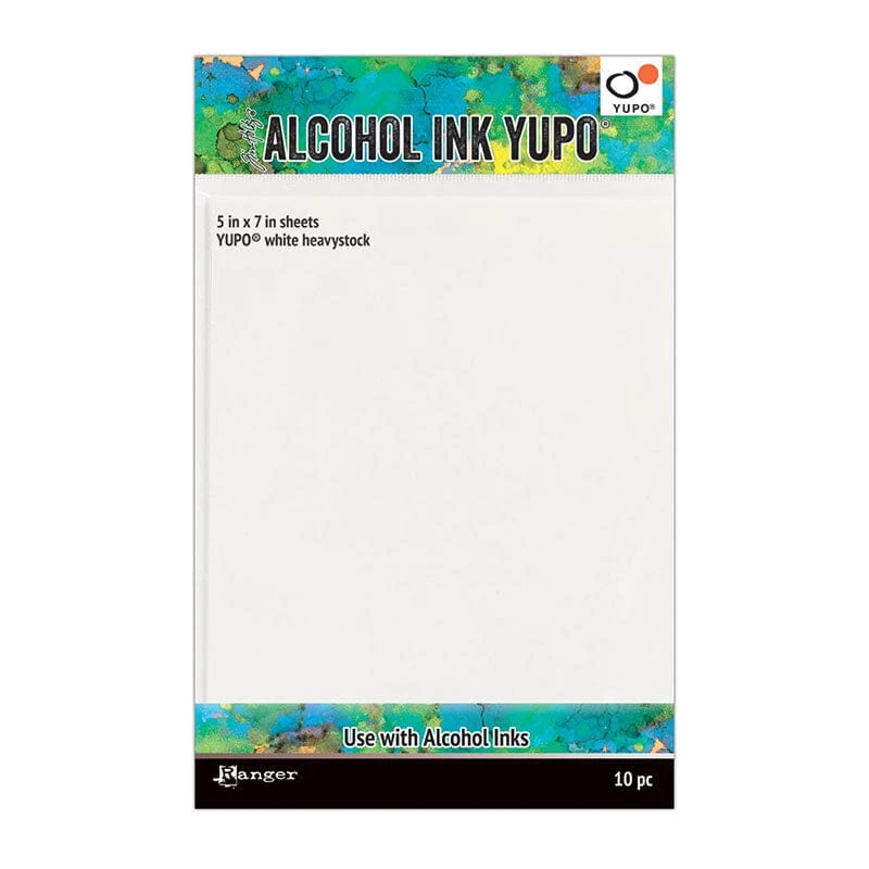Tim Holtz® Alcohol Ink Yupo® Heavystock 5 X 7, 10pcs 3 Tim Holtz® Alcohol Ink Yupo® Heavystock 5 X 7, 10pcs