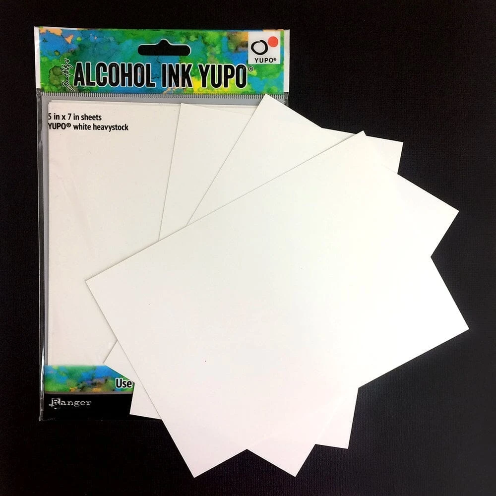Tim Holtz® Alcohol Ink Yupo® Heavystock 5 X 7, 10pcs 4 Tim Holtz® Alcohol Ink Yupo® Heavystock 5 X 7, 10pcs - Image 2