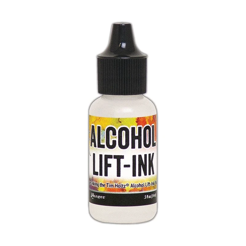 Tim Holtz® Alcohol Lift-Ink Re-inker, .5oz 3 Tim Holtz® Alcohol Lift-Ink Re-inker, .5oz