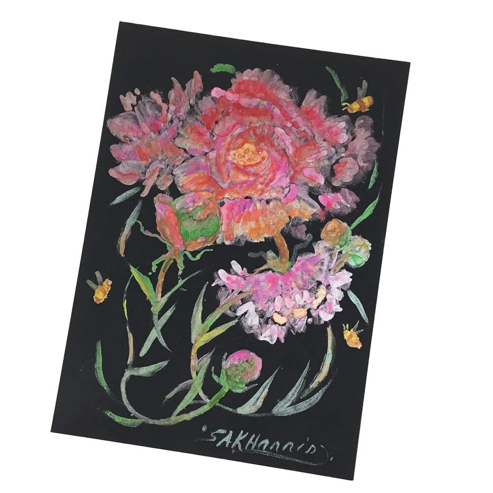 Tim Holtz® Alcohol Ink Cardstock Black Matte, 10pc 4 Tim Holtz® Alcohol Ink Cardstock Black Matte, 10pc - Image 2