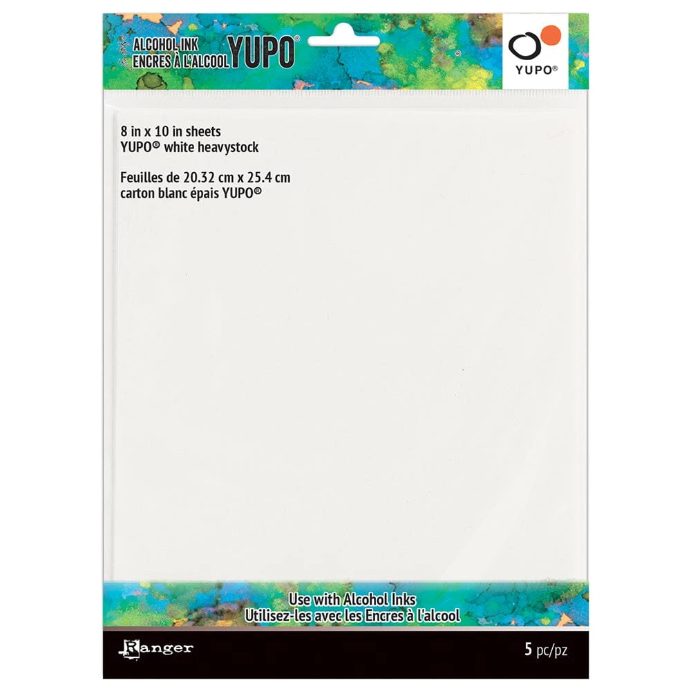 Tim Holtz® Alcohol Ink Yupo® Heavystock 8 X 10, 5pcs 3 Tim Holtz® Alcohol Ink Yupo® Heavystock 8 X 10, 5pcs