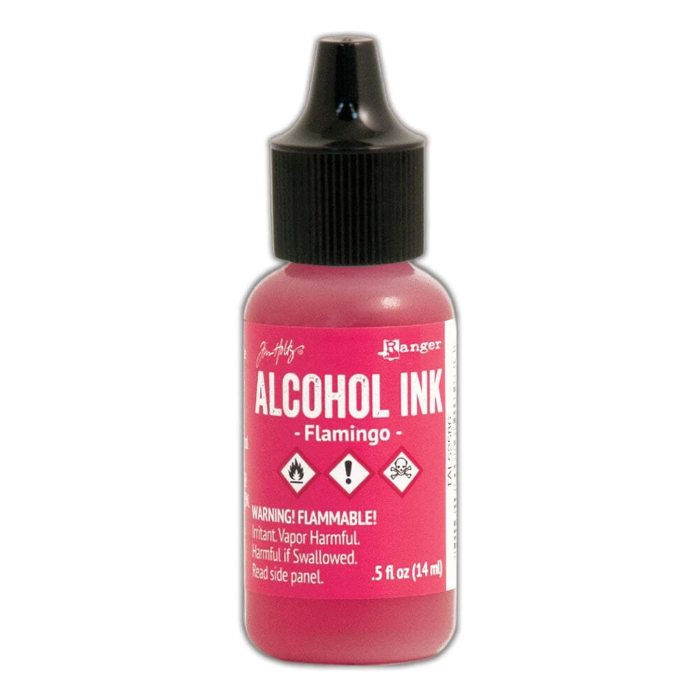 Tim Holtz® Alcohol Ink Flamingo, 0.5oz 3 Tim Holtz® Alcohol Ink Flamingo, 0.5oz
