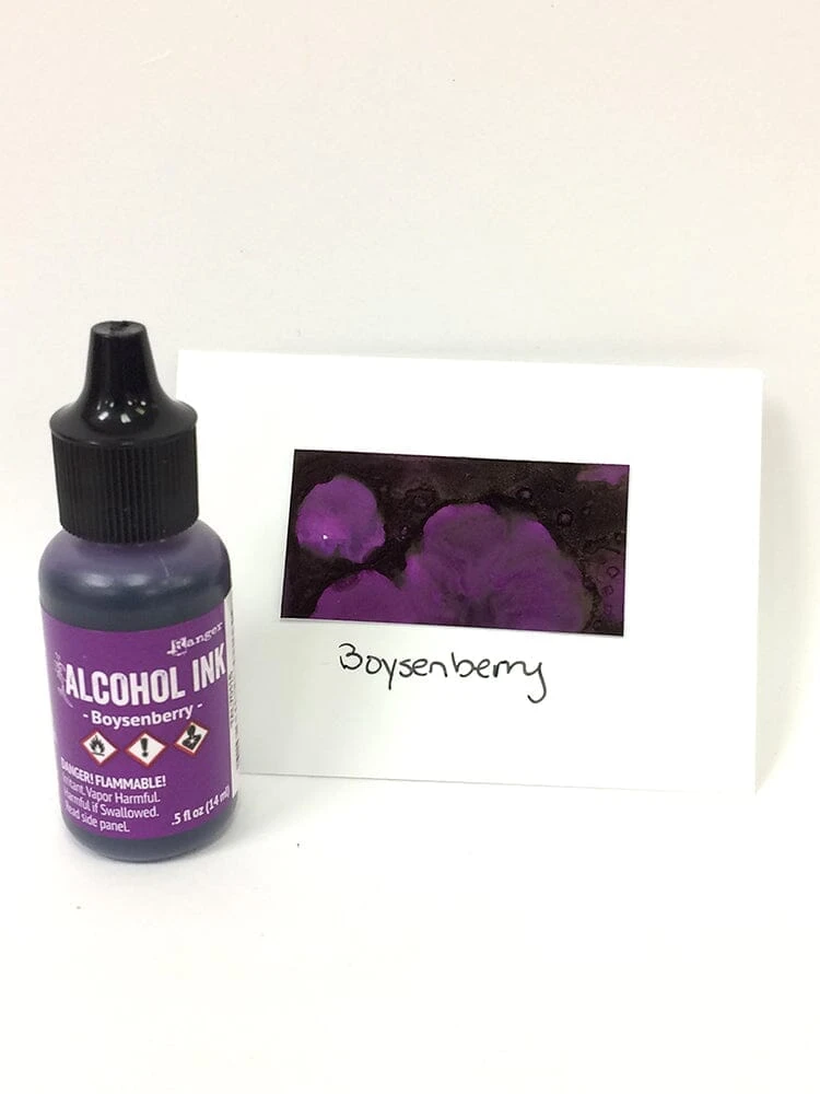 Tim Holtz® Alcohol Ink Boysenberry, 0.5oz 4 Tim Holtz® Alcohol Ink Boysenberry, 0.5oz - Image 2