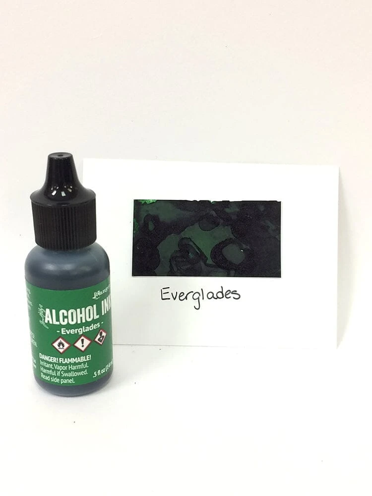 Tim Holtz® Alcohol Ink Everglades, 0.5oz 4 Tim Holtz® Alcohol Ink Everglades, 0.5oz - Image 2