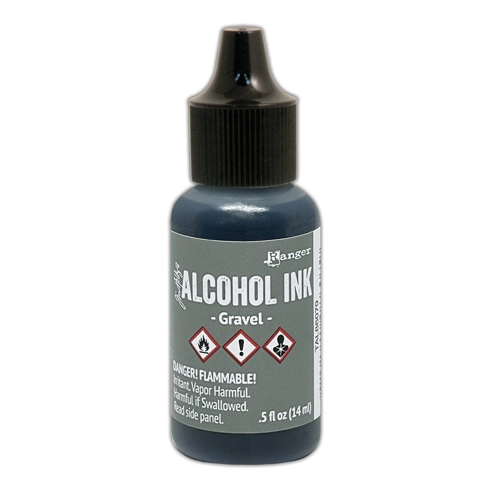 Tim Holtz® Alcohol Ink Gravel, 0.5oz 3 Tim Holtz® Alcohol Ink Gravel, 0.5oz