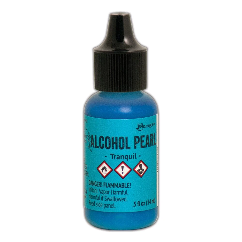 Tim Holtz® Alcohol Pearls Tranquil 3 Tim Holtz® Alcohol Pearls Tranquil