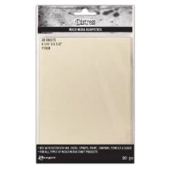 Tim Holtz DistressÂ® Mixed Media Heavystock 4.25" X 5.5", 20pc