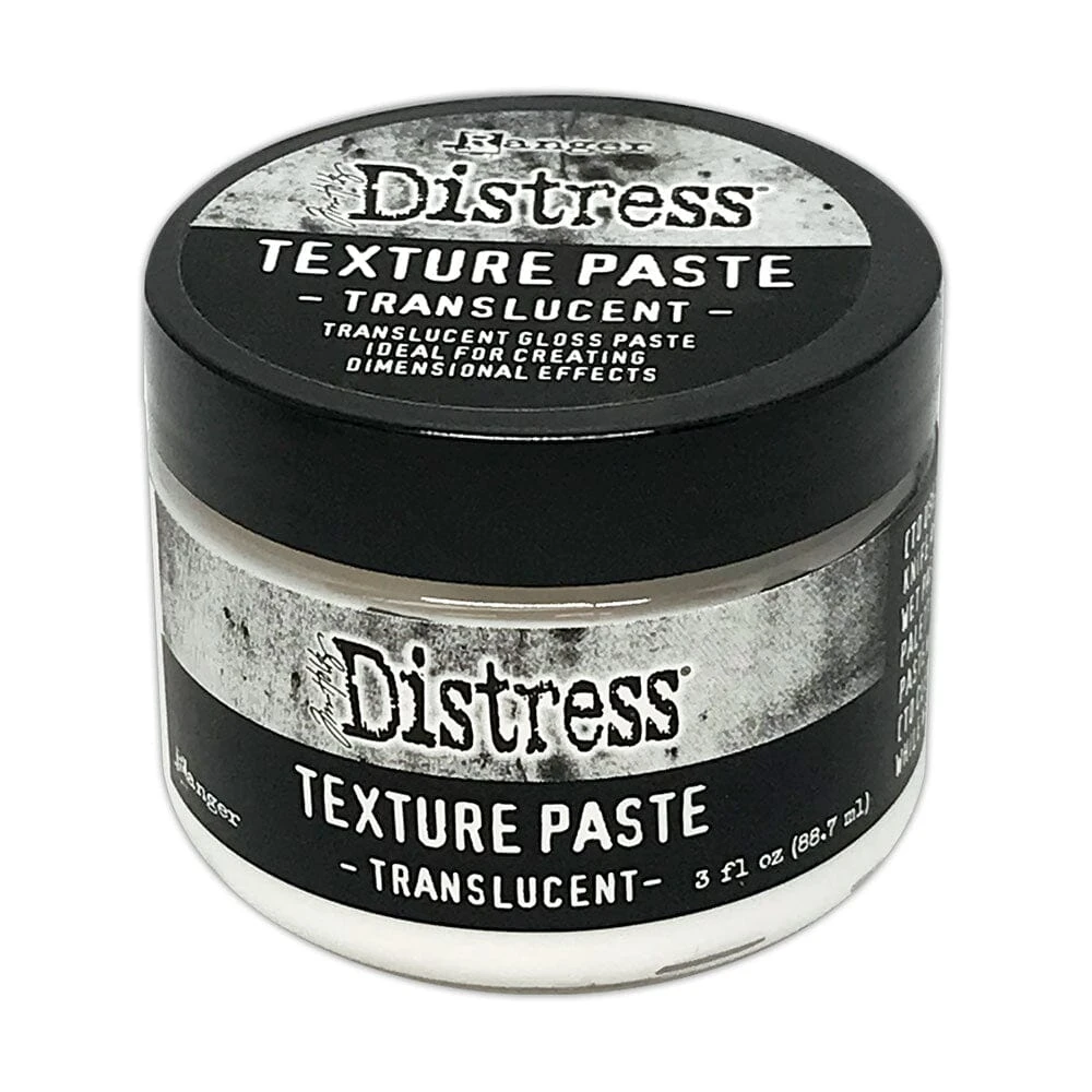 Tim Holtz Distress® Texture Paste Translucent, 3oz 3 Tim Holtz Distress® Texture Paste Translucent, 3oz
