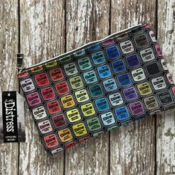 Tim Holtz Distress® Zipper Bag - Medium -RANGER ART SUPPLIES TDA85836 DistressZipperBag Medium 04 112d24c4 5047 4a2b a44c 23e71a7f0dea