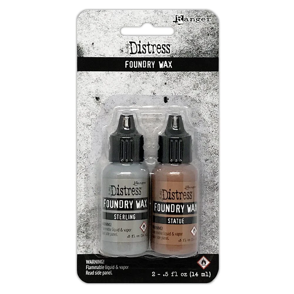 Tim Holtz Distress® Foundry Wax Kit #2 Sterling/Statue 3 Tim Holtz Distress® Foundry Wax Kit #2 Sterling/Statue