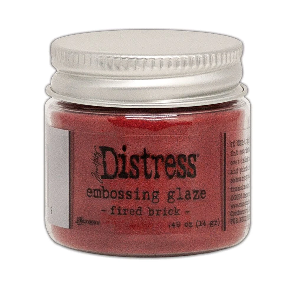 Tim Holtz Distress® Embossing Glaze Fired Brick 3 Tim Holtz Distress® Embossing Glaze Fired Brick