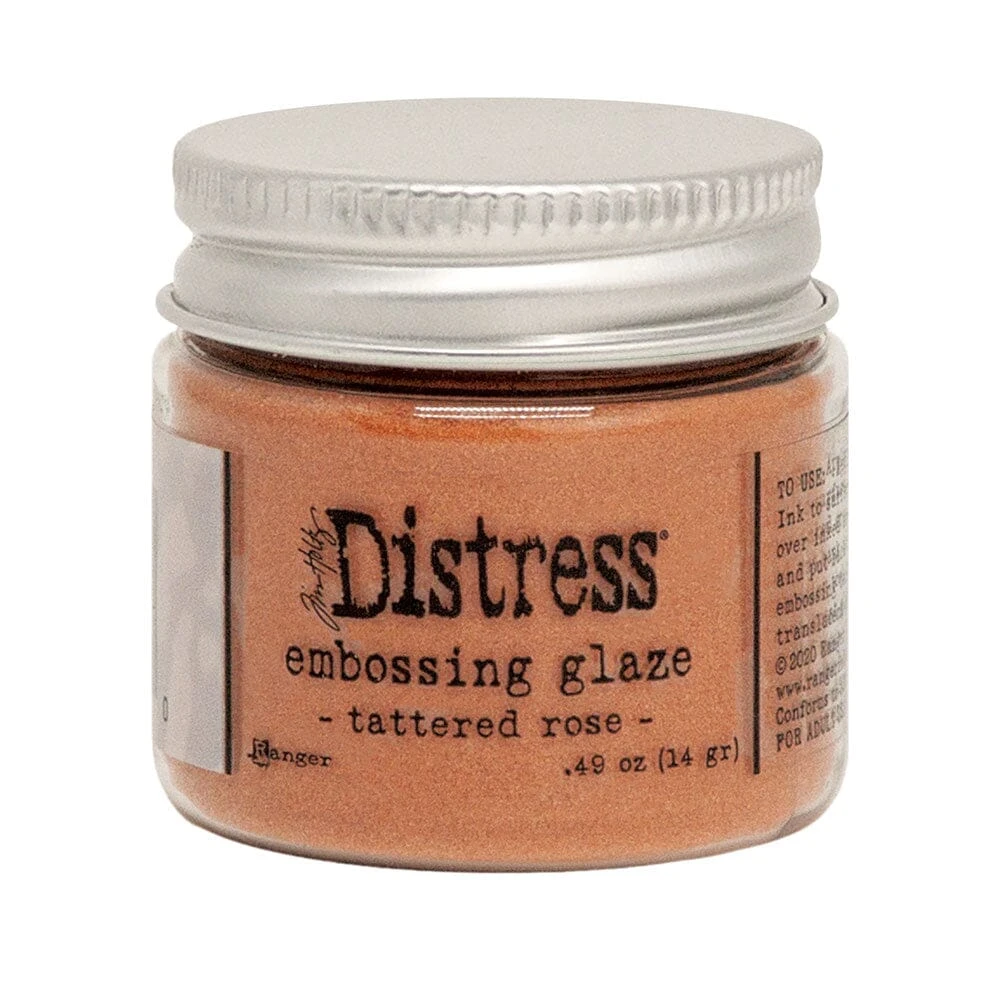 Tim Holtz Distress® Embossing Glaze Tattered Rose 3 Tim Holtz Distress® Embossing Glaze Tattered Rose