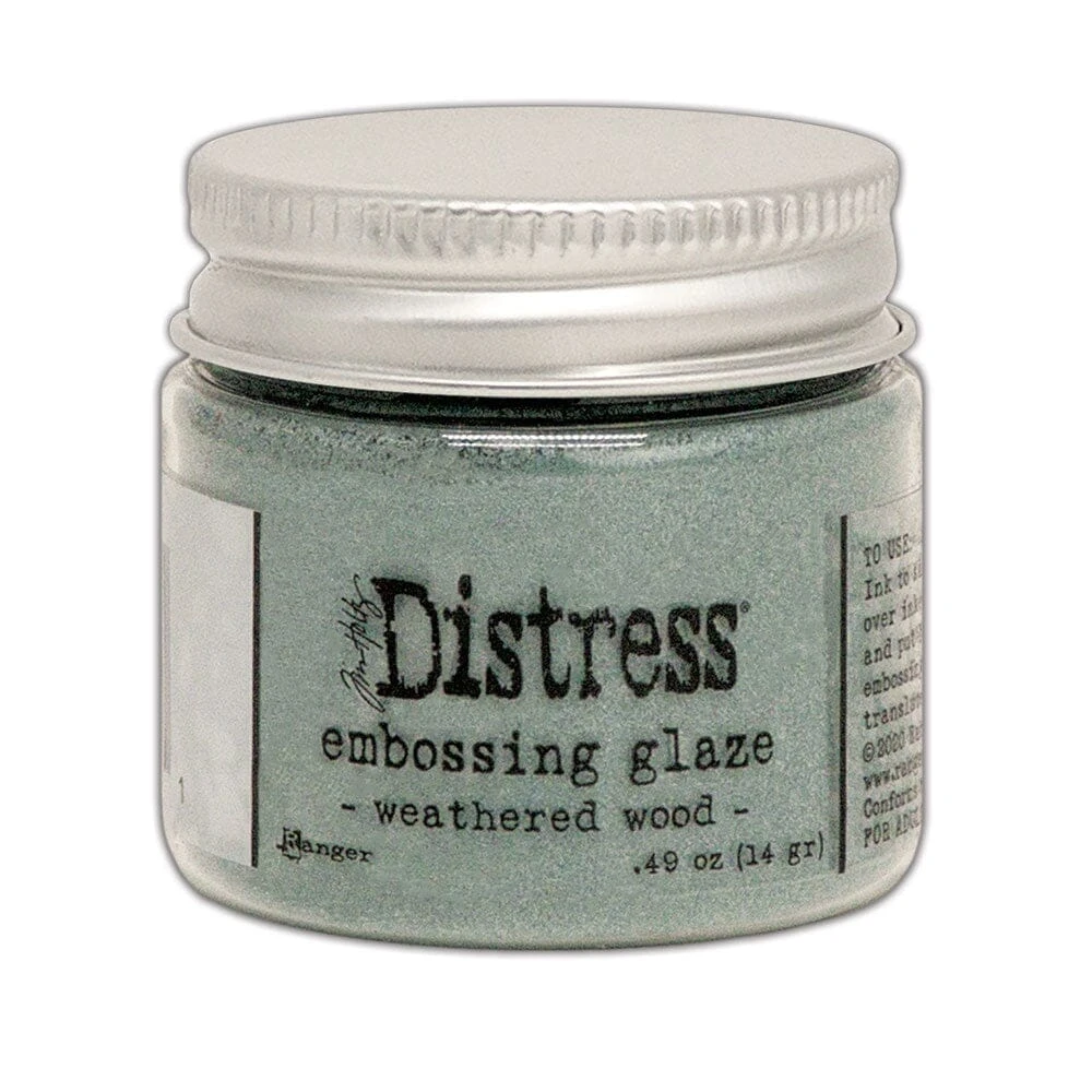 Tim Holtz Distress® Embossing Glaze Weathered Wood 3 Tim Holtz Distress® Embossing Glaze Weathered Wood
