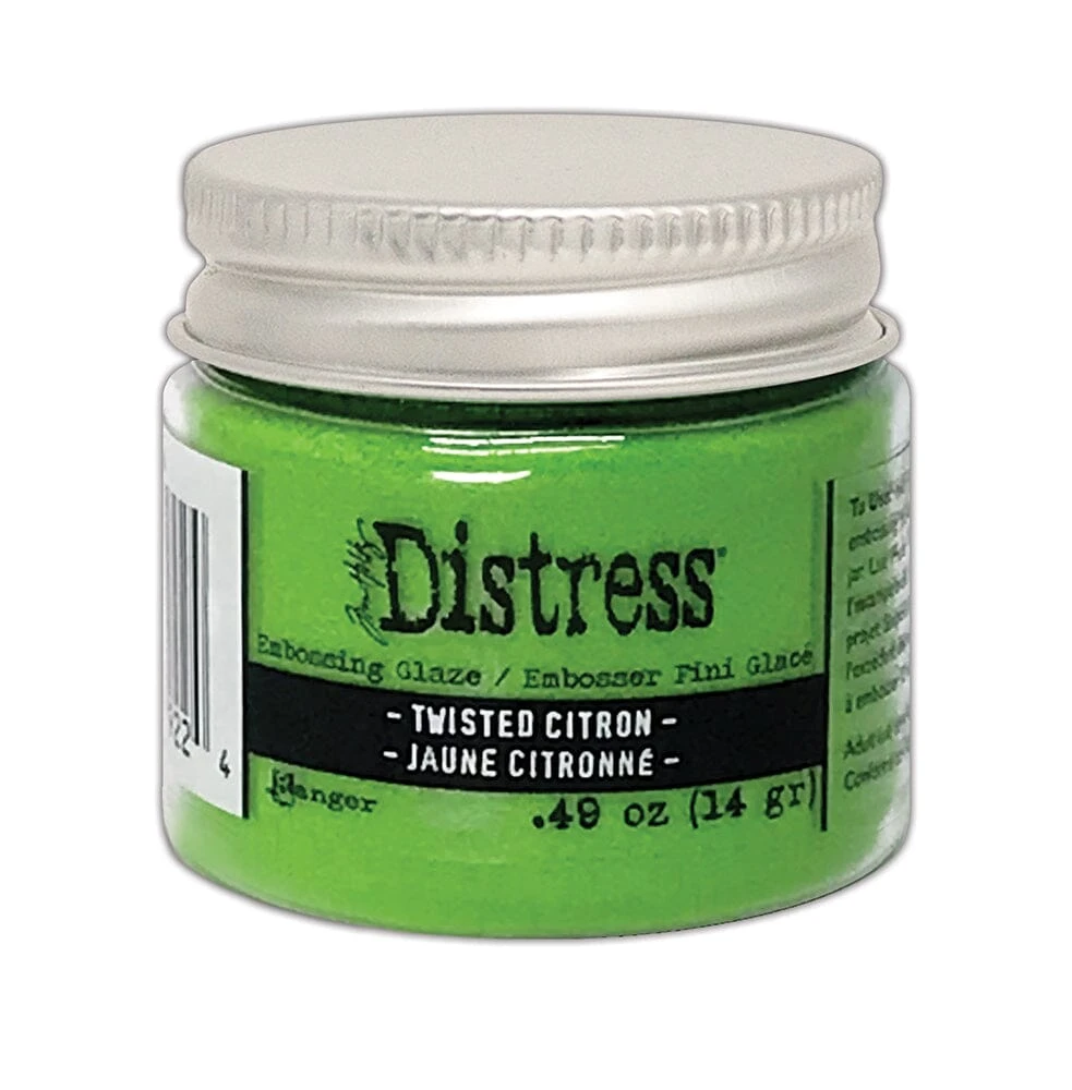 Tim Holtz Distress® Embossing Glaze Twisted Citron 3 Tim Holtz Distress® Embossing Glaze Twisted Citron