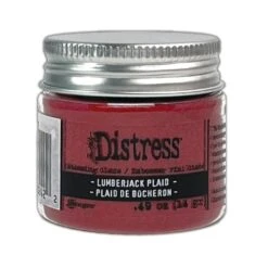 Tim Holtz Distress® Embossing Glaze Lumberjack Plaid