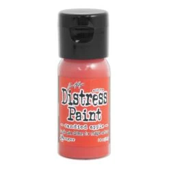 Tim Holtz Distress® Flip Top Paint Candied Apple, 1oz