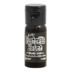 Tim Holtz Distress® Flip Top Paint Black Soot, 1oz