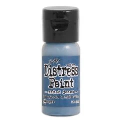 Tim Holtz Distress® Flip Top Paint Faded Jeans, 1oz