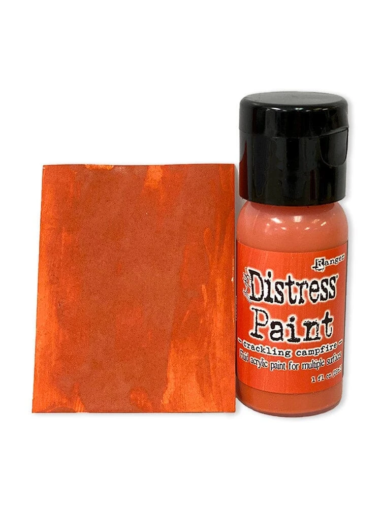 Tim Holtz Distress® Flip Top Paint Crackling Campfire 1oz 4 Tim Holtz Distress® Flip Top Paint Crackling Campfire 1oz - Image 2