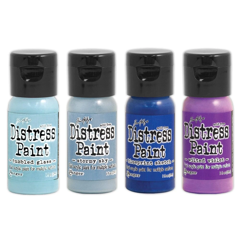 Tim Holtz Distress® Flip Top Paint Set 4 3 Tim Holtz Distress® Flip Top Paint Set 4