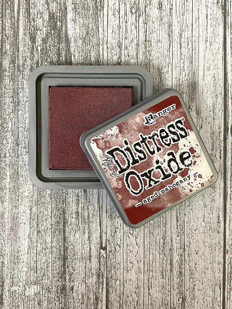 Tim Holtz Distress® Oxide® Ink Pad Aged Mahogany 4 Tim Holtz Distress® Oxide® Ink Pad Aged Mahogany - Image 2