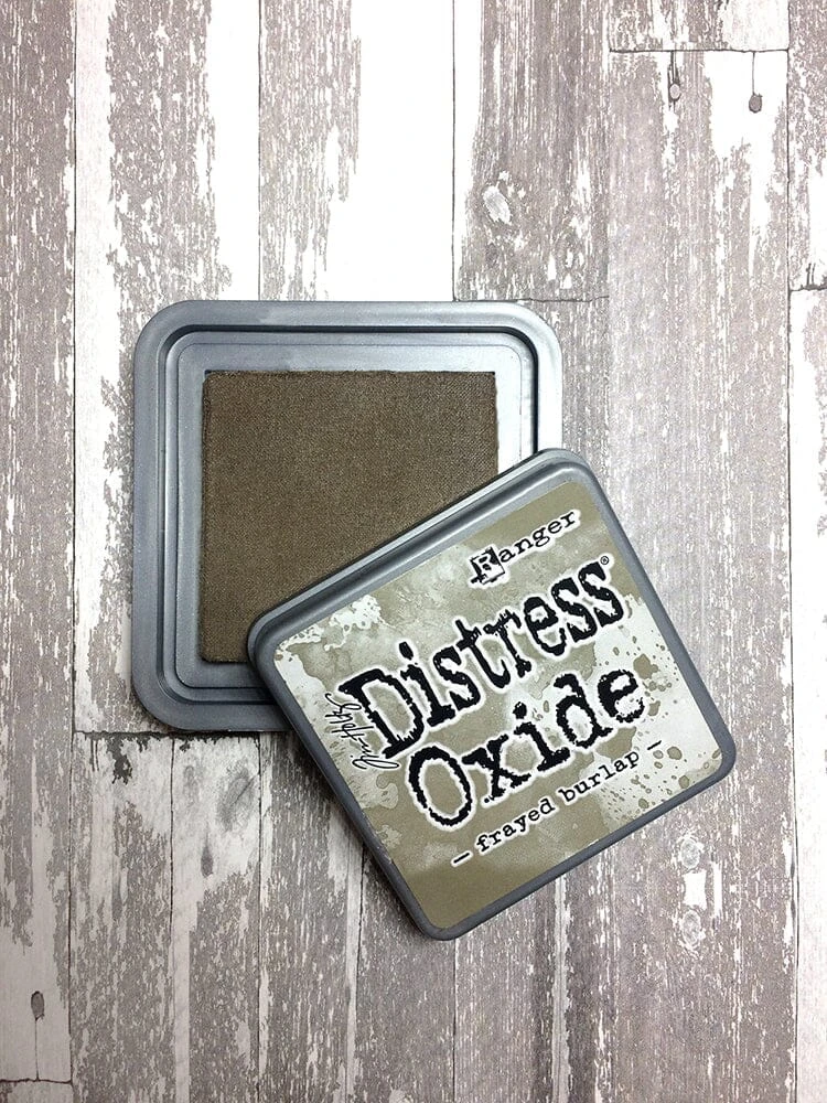 Tim Holtz Distress® Oxide® Ink Pad Frayed Burlap 4 Tim Holtz Distress® Oxide® Ink Pad Frayed Burlap - Image 2
