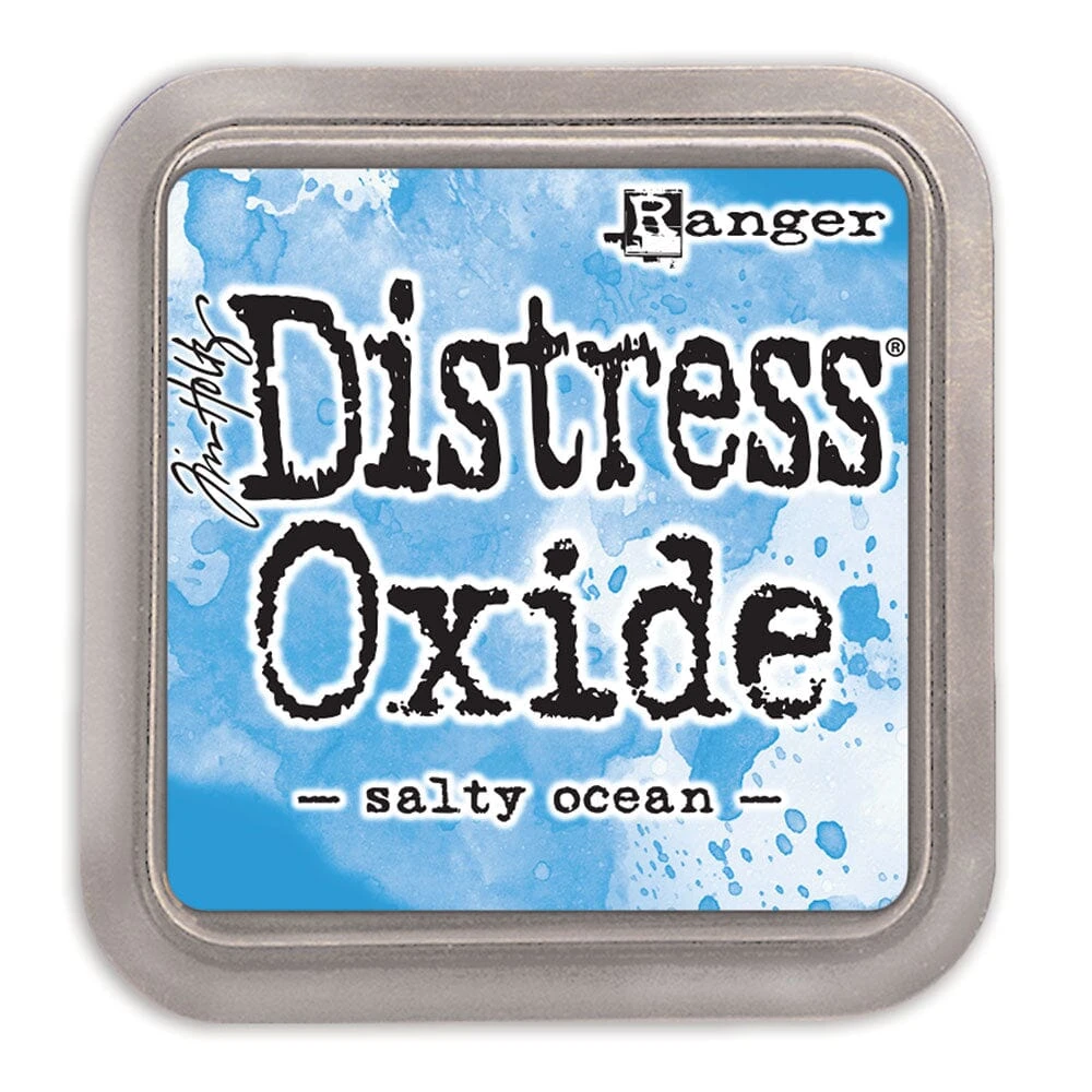 Tim Holtz Distress® Oxide® Ink Pad Salty Ocean 3 Tim Holtz Distress® Oxide® Ink Pad Salty Ocean