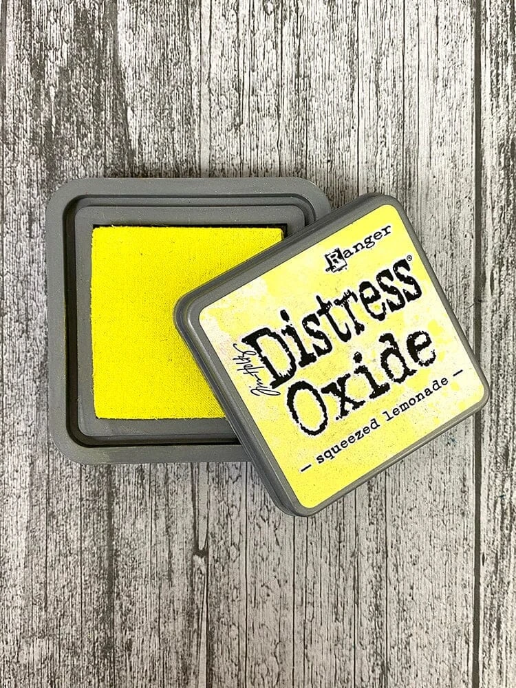 Tim Holtz Distress® Oxide® Ink Pad Squeezed Lemonade 4 Tim Holtz Distress® Oxide® Ink Pad Squeezed Lemonade - Image 2