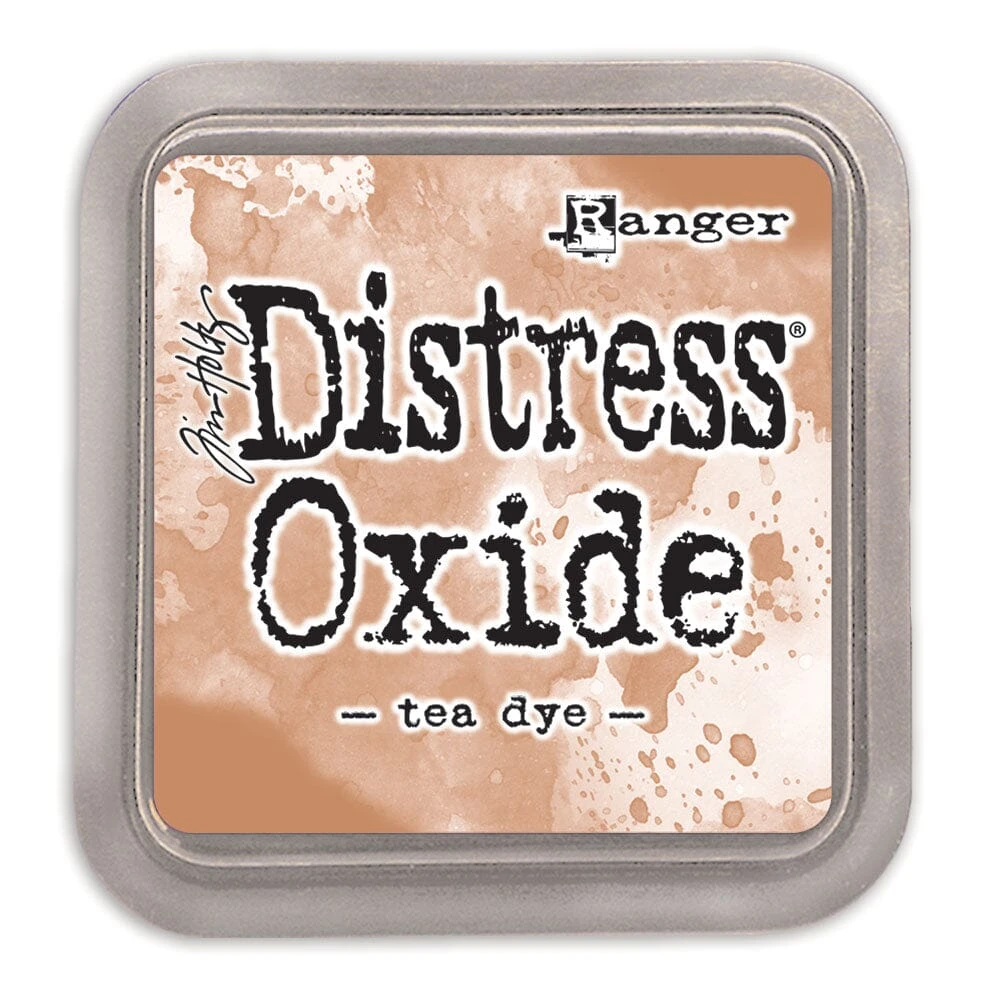 Tim Holtz Distress® Oxide® Ink Pad Tea Dye 3 Tim Holtz Distress® Oxide® Ink Pad Tea Dye