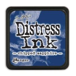 Tim Holtz Mini Distress® Ink Pad Chipped Sapphire