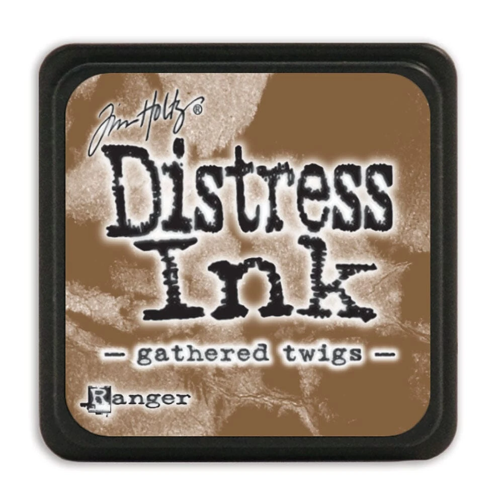 Tim Holtz Mini Distress® Ink Pad Gathered Twigs 3 Tim Holtz Mini Distress® Ink Pad Gathered Twigs