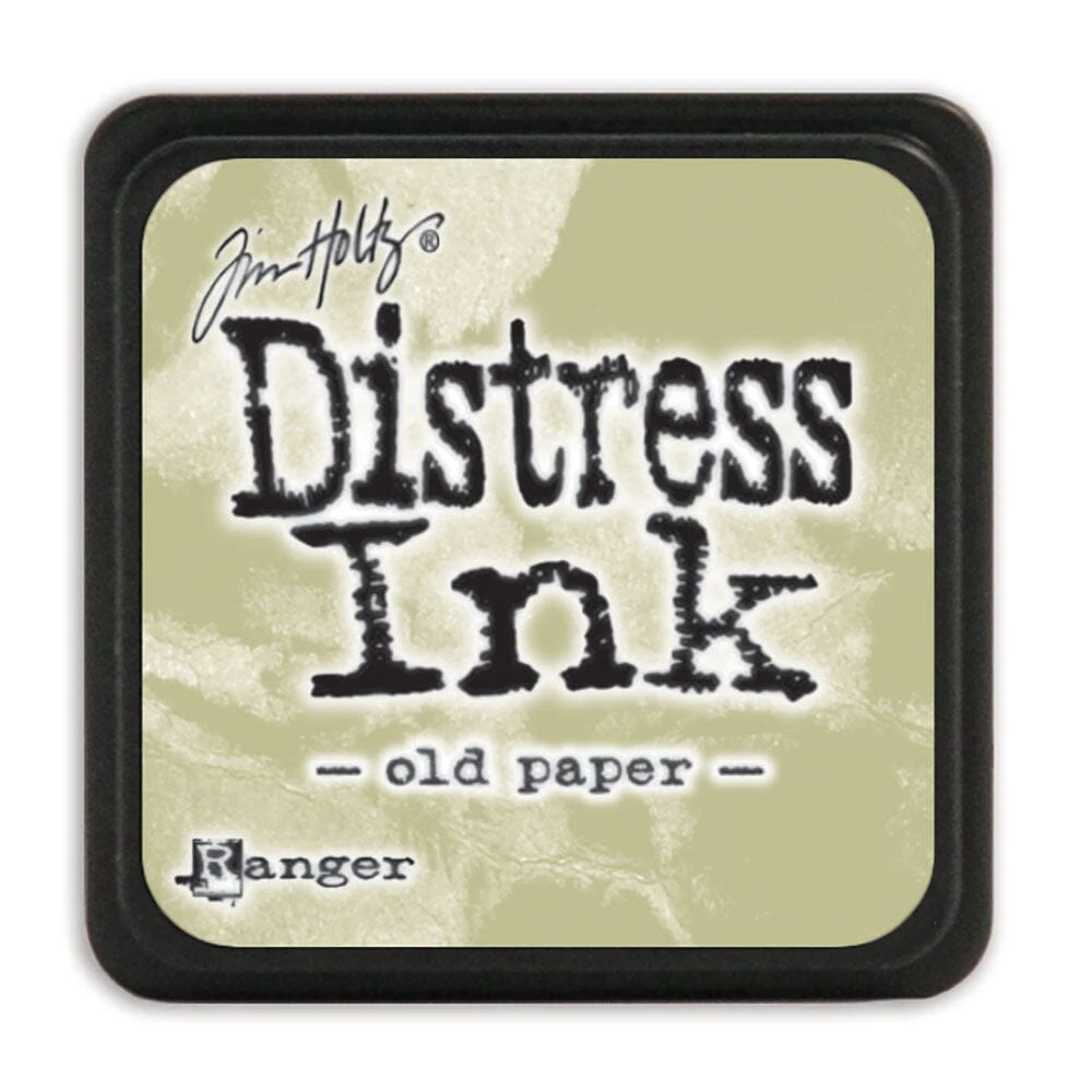 Tim Holtz Mini Distress® Ink Pad Old Paper 3 Tim Holtz Mini Distress® Ink Pad Old Paper