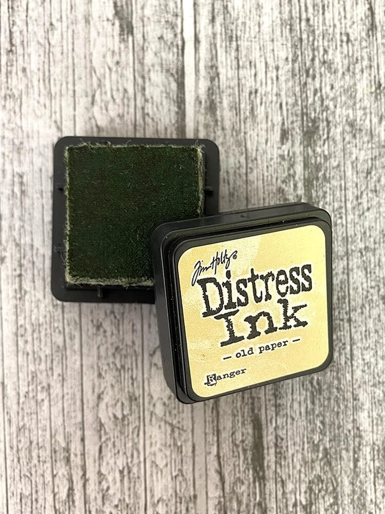 Tim Holtz Mini Distress® Ink Pad Old Paper 4 Tim Holtz Mini Distress® Ink Pad Old Paper - Image 2