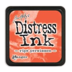 Tim Holtz Mini Distress® Ink Pad Ripe Persimmon